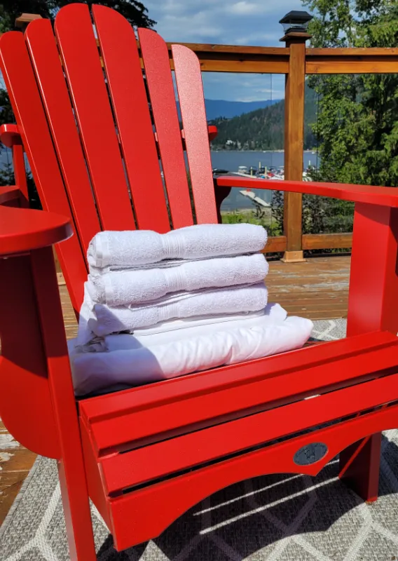 red adirondack - towels2